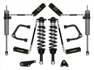 Icon Vehicle Dynamics 2024+ Toyota Tacoma 4WD 1.25 To 3 Inch Stage 5 Suspension System W/ Tubular UCA K53295T