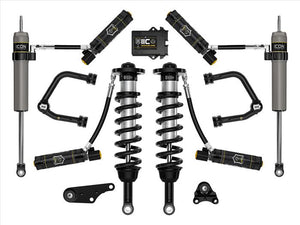 Icon Vehicle Dynamics 2024+ Toyota Tacoma 4WD 1.25 To 3 Inch Stage 6 Suspension System W/ Tubular UCA K53296T