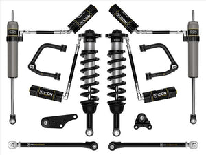 Icon Vehicle Dynamics 2024+ Toyota Tacoma 4WD 1.25 To 3 Inch Stage 7 Suspension System W/ Tubular UCA K53297T