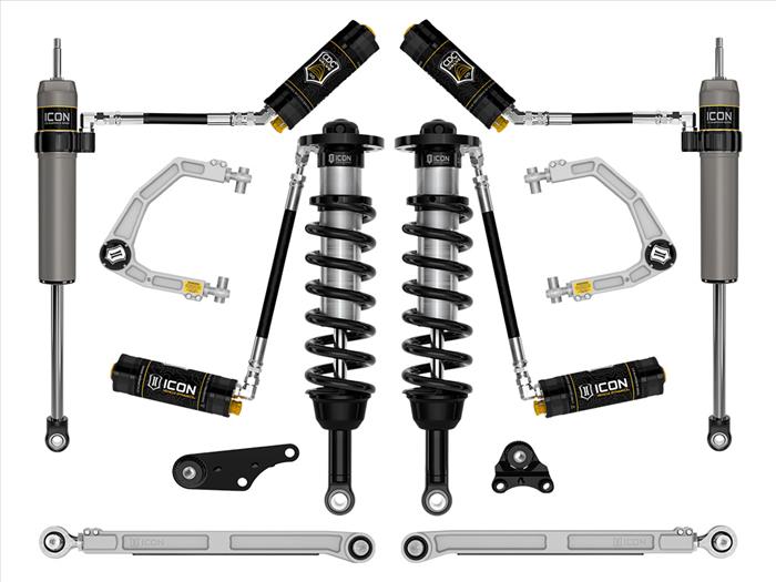 Icon Vehicle Dynamics 2024+ Toyota Tacoma 4WD 1.25 To 3 Inch Stage 8 Suspension System W/ Billet UCA K53298