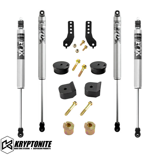 Kryptonite Products 2017-2025 Ford F250 F350 Stage 1 Leveling Kit 2.0 Performance Series Fox Shocks KRFD17STAGE1FOX