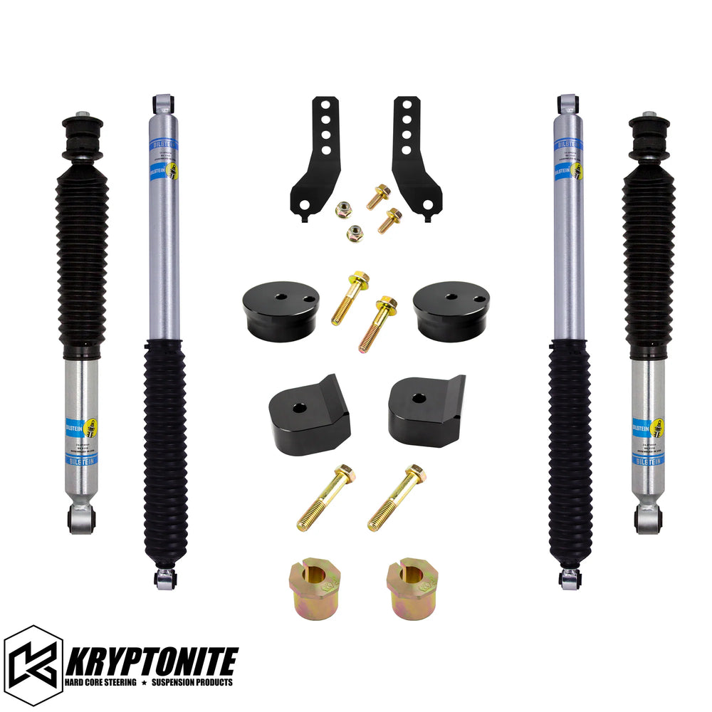 Kryptonite Products 2017-2025 Ford F250 F350 Stage 1 Leveling Kit Bilstein Shocks KRFD17STAGE1BIL