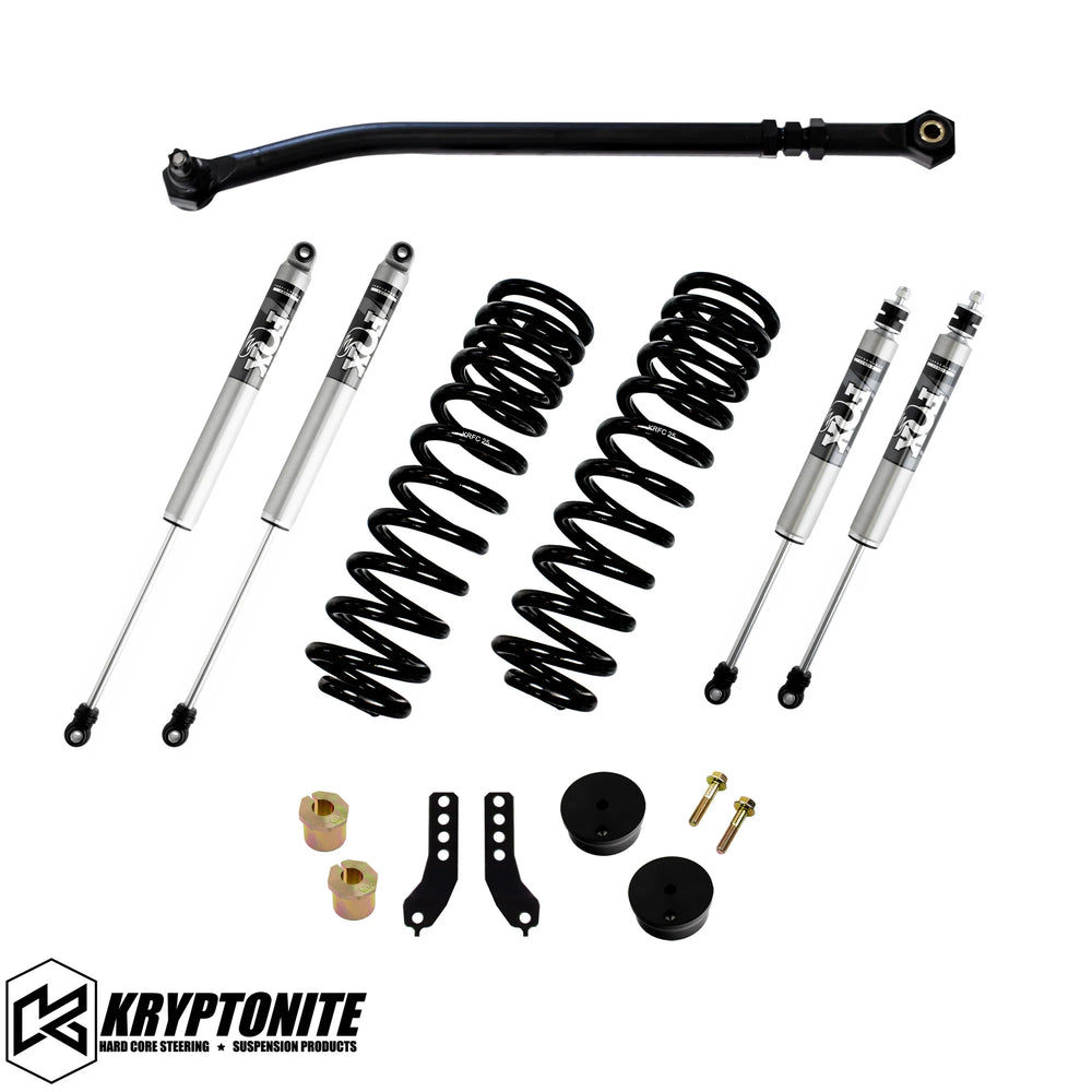Kryptonite Products 2017-2025 Ford F250 F350 Stage 2 Leveling Kit 2.0 Performance Series Fox Shocks KRFD17STAGE2FOX