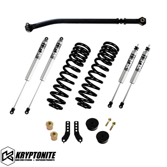 Kryptonite Products 2017-2025 Ford F250 F350 Stage 2 Leveling Kit 2.0 Performance Series Fox Shocks KRFD17STAGE2FOX