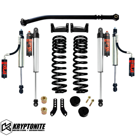 Kryptonite Products 2017-2025 Ford F250 F350 Stage 2 Leveling Kit 2.5 Factory Race Series Fox Shocks KRFD17STAGE2FOXRS