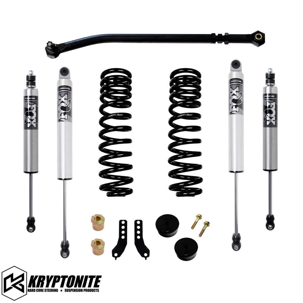 Kryptonite Products 2017-2025 Ford F250 F350 Stage 2 Leveling Kit 2.5 Performance Series HTO Fox Shocks KRFD17STAGE2FOXHTO