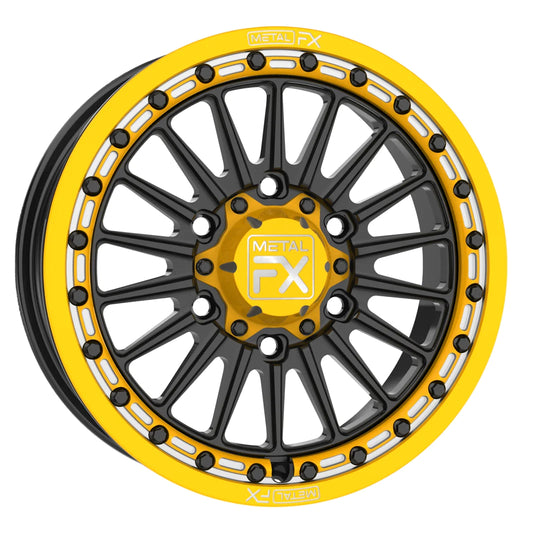 Metal FX Offroad Delta 6R 15 x 6 Forged Monoblock Beadlock Custom Can-Am Maverick R Forged Beadlock
