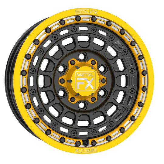 Metal FX Offroad Hitman 6R 15 x 6 Forged Monoblock Beadlock Custom Can-Am Maverick R Forged Beadlock