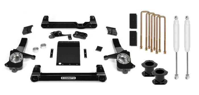 
                
                    Load image into Gallery viewer, Cognito Motorsports 19-24 Silverado Sierra 1500 2WD 4WD 4-Inch Standard Lift Kit
                
            