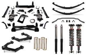 Cognito Motorsports 19-24 Silverado Sierra 1500 Including Trailboss AT4 2WD 4WD 8-Inch Performance Lift Kit With Elka 2.0 Shocks