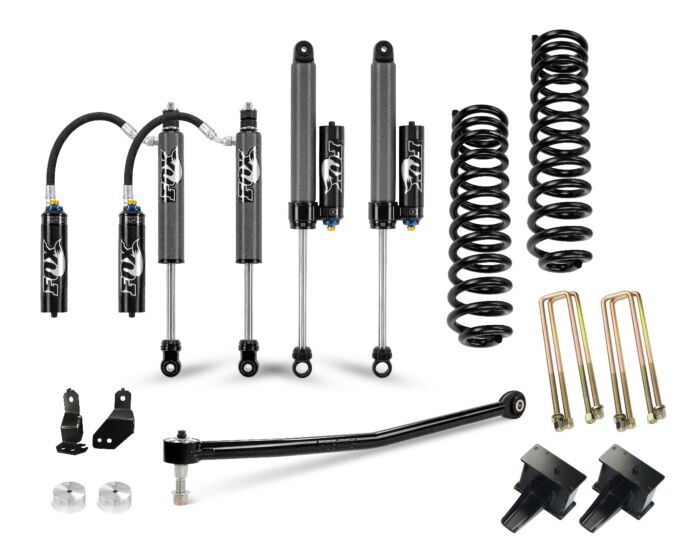 Cognito Motorsports 20-22 Ford F250 F350 4WD 3-Inch Elite Lift Kit With Fox 2.5 Shocks