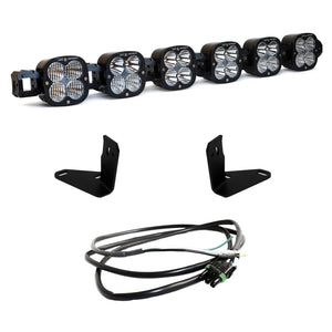 
                
                    Load image into Gallery viewer, 21-Up Ford Bronco 6 XL Linkable Light Bar Kit Steel Bumper Mount w/Upfitter
                
            