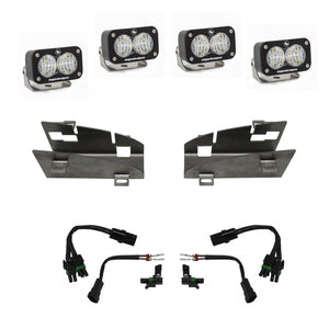 19-Up Ram Rebel TRX Dual S2 Fog Pocket Kit