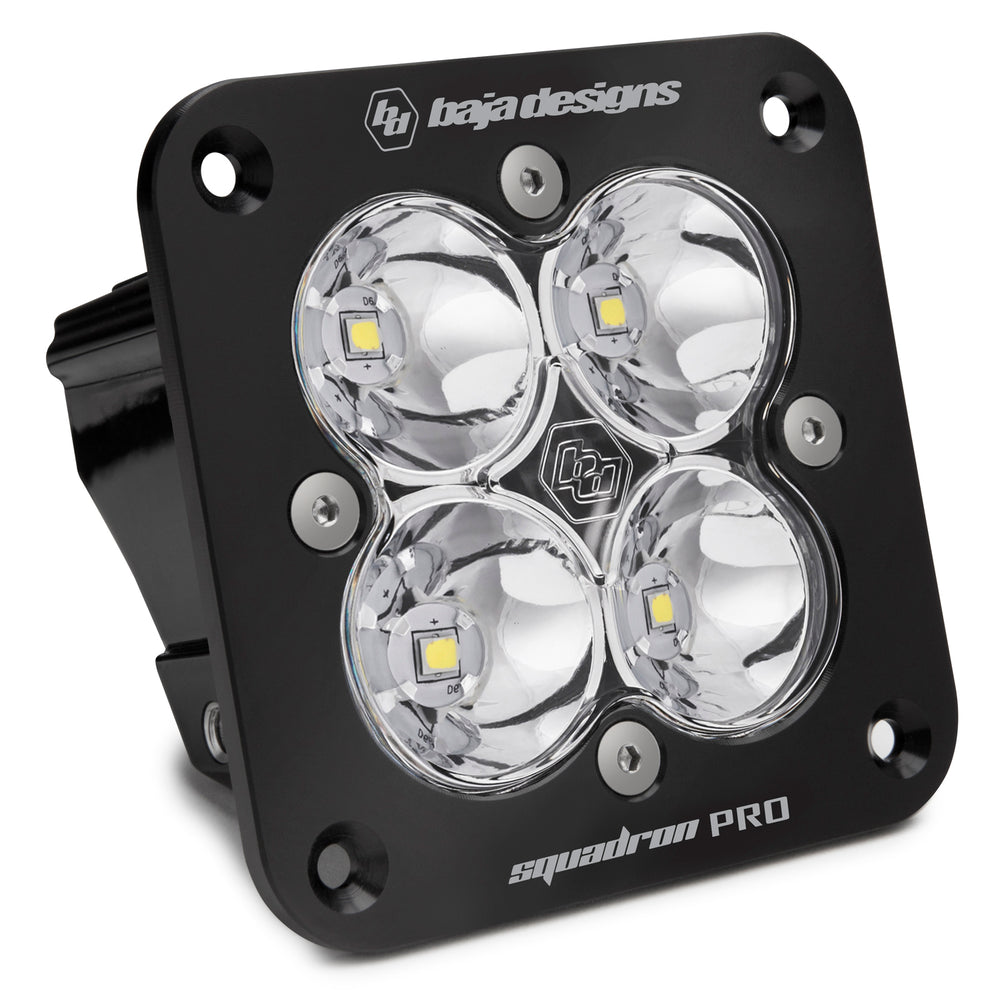 Squadron Pro LED Light Black Flush Mount