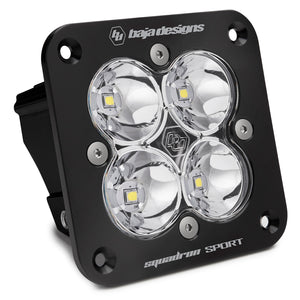 Squadron Sport LED Light Black Flush Mount