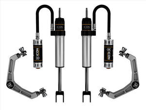 Icon Vehicle Dynamics 2020-Up GM 2500HD 3500HD 0 to 2 Inch RR Shock System W/ Billet Upper Control Arm