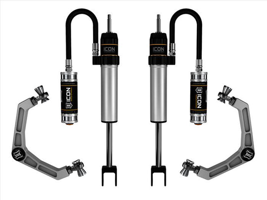 Icon Vehicle Dynamics 2020-Up GM 2500HD 3500HD 0 to 2 Inch RR Shock System W/ Billet Upper Control Arm