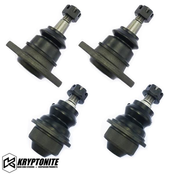 
                
                    Load image into Gallery viewer, Kryptonite Products 2001-2010 GM 2500HD 3500HD Upper And Lower Ball Joint Package (AFTERMARKET CONTROL ARMS)
                
            