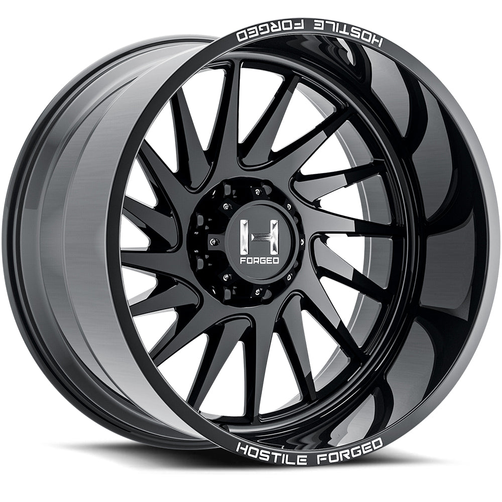 
                
                    Load image into Gallery viewer, HOSTILE FORGED HF16 GLOSS BLACK
                
            
