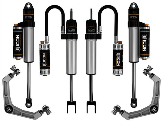 Icon vehicle Dynamics 2020-Up GM 2500HD 3500HD 0 to 2 Inch Stage 3 Suspension System W/ Billet Upper Control Arm