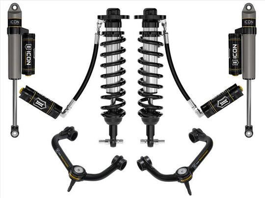 Icon Vehicle Dynamics 2021-Up Ford F150 4WD 0 To 2.75 Inch Stage 4 Suspension System W/ Tubular UCA