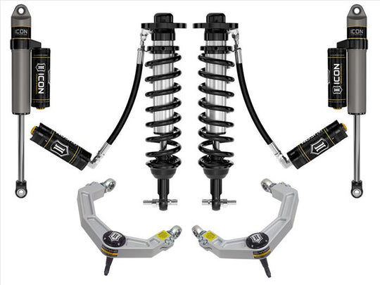 Icon Vehicle Dynamics 2021-Up Ford F150 2WD 0 To 3 Inch Stage 4 Suspension System W/ Billet UCA