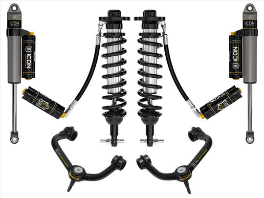 Icon Vehicle Dynamics 2021-Up Ford F150 2WD 0 To 3 Inch Stage 5 Suspension System W/ Tubular UCA