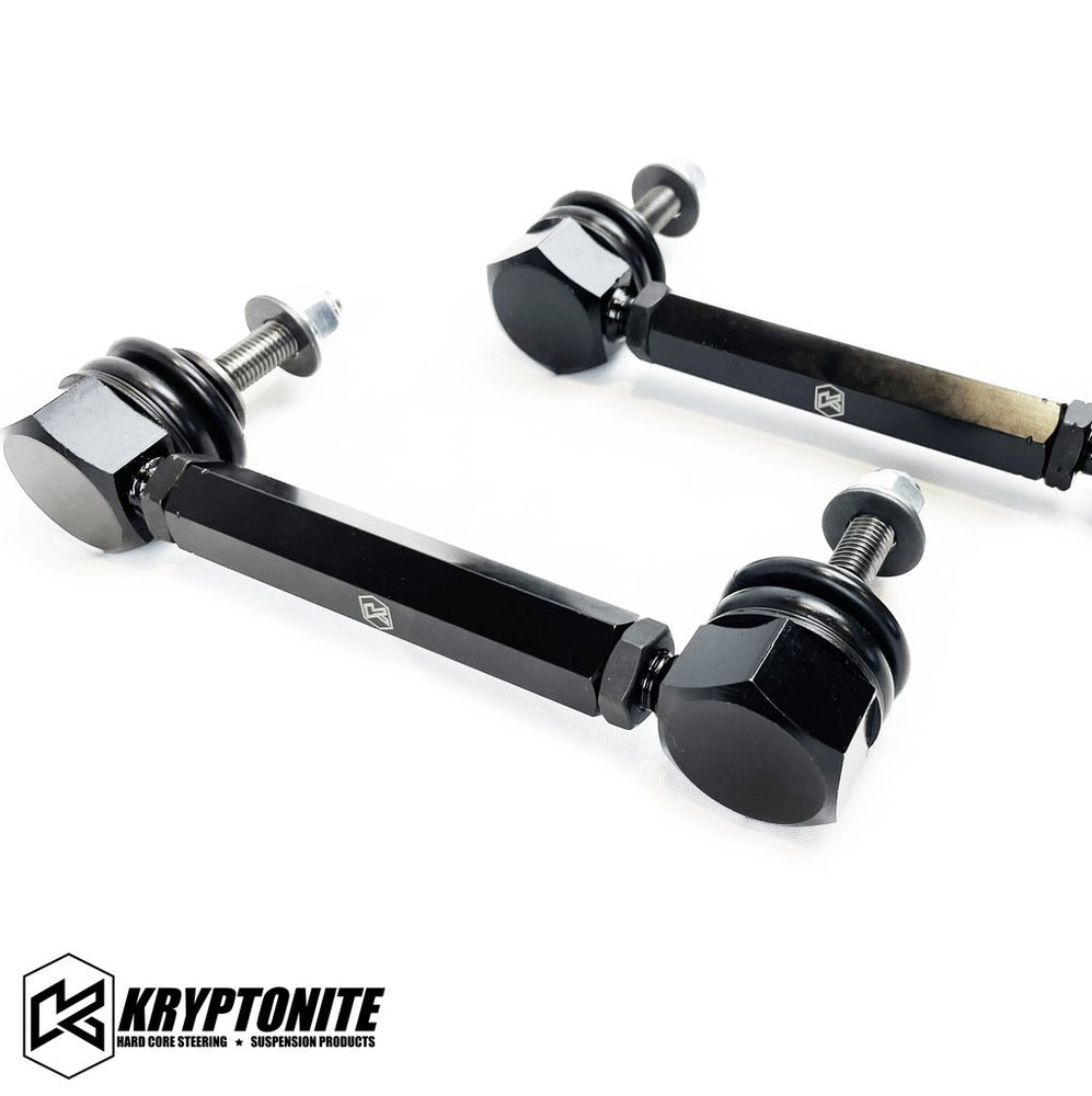 Kryptonite Products 2020-2023 GM 2500HD 3500HD Sway Bar End Links 0 To 2 Inch Leveling