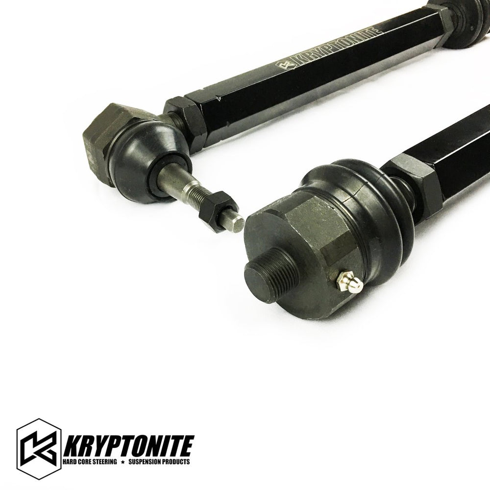 
                
                    Load image into Gallery viewer, Kryptonite Products 2011-2019 GM 2500HD 3500HD Death Grip Tie Rods (FOR FABTECH RTS LIFT KITS)
                
            
